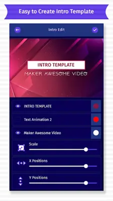 Intro Video Maker - Animation android App screenshot 2